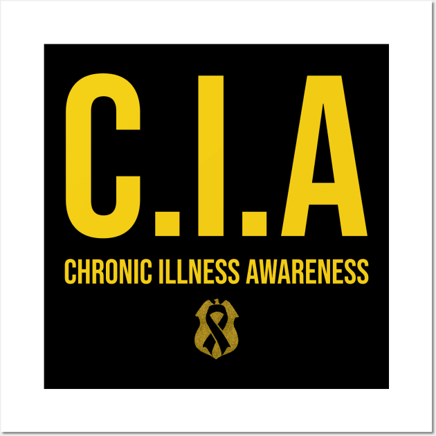 Chronic Illness Awareness Wall Art by spooniespecies